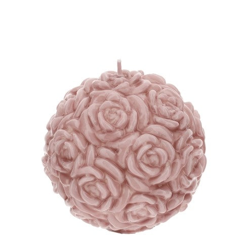 Candela Sfera Malva Rosa