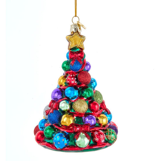 Decorazione Albero con Palline 13 cm