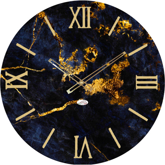 Orologio da Parete Personalizzabile con Effetto Marmo 60x60 cm