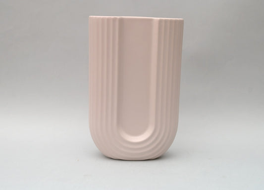 Vaso in Ceramica Rosa