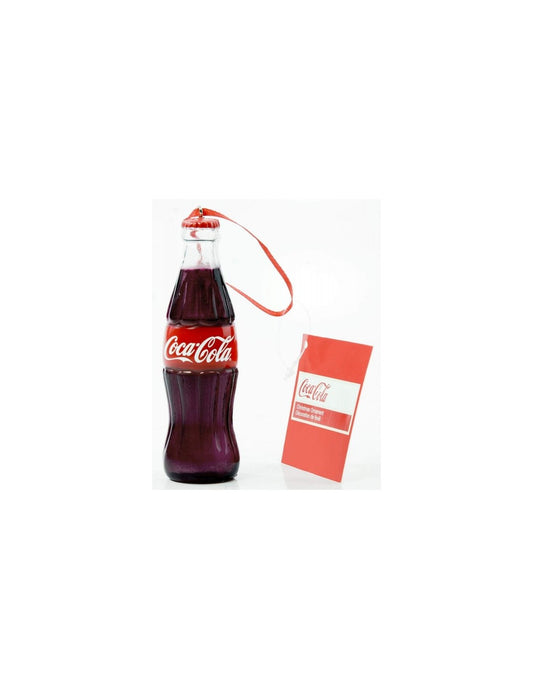 Decorazione per Albero a Forma di Bottiglia Coca-Cola 10 cm