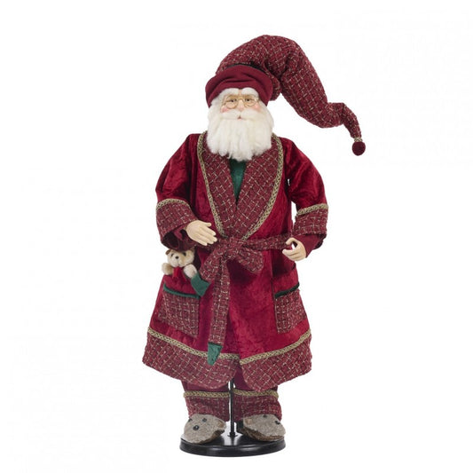 Babbo Natale in Vestaglia 84 cm