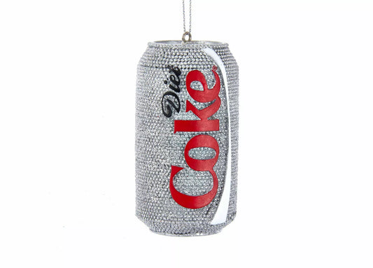 Decorazione per Albero Lattina di Diet Coca-Cola con Brillantini