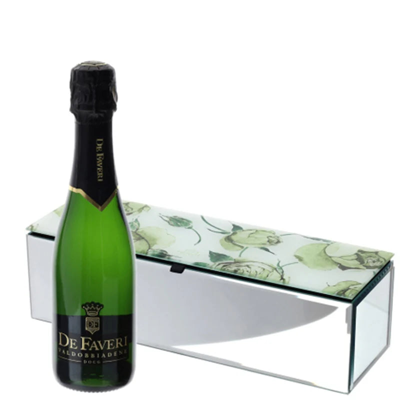 Porta Oggetti con Prosecco DOC 375 ml- Hervit